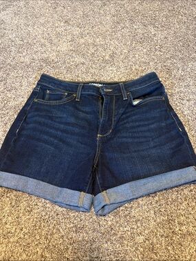 Sonoma Dark Blue Rolled Hem Denim Shorts